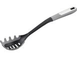 Mestolo Per Pasta Kesper Con Bordo In Silicone 34,5 Cm, Grigio