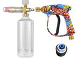 Pistola A Spruzzo Per Idropulitrice, Alta Pressione, Connettore Rapido, Marrone