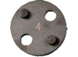 Piastra Adattatore 4 Per Strumento Di Ripristino Del Pistone Del Freno Per Ford / Alfa Romeo