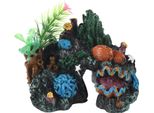 Corallo Artificiale Di Resina, Decorazione Di Grotta Di Corallo Acquario Serbatoio Di Pesce Marino Ornamento 1 Pz Grotta, Per