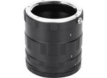 Professionale In Metallo Nero Macro Fotografia Tubo Adattatore Di Estensione Anello Obiettivo Ravvicinato Per Sony E Mount Fotocamera Mirrorless