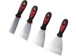 Spatole Con Manico In Plastica, Set Da 4 Pezzi