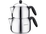 Korkmaz Orbit Maxi Teiera Teiera A Induzione In Acciaio Inox Caydanlik A038