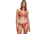 Urban Classics - Bikini A Collo Alto Da Donna TN143 (Xs) (Terracotta)
