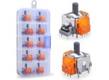 Inf Tmr Hall Joystick Arancione Per PS5, Kit Di Ricambio, 10 Pezzi