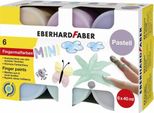 Eberhard Faber 578604 6 Eberhard Faber Efa Color Pastell Fingerfarben Farbsortiert 6X 40,0 Ml