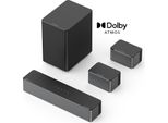 Ultimea Soundbar 5.1 Dolby Atmos, Sistema Audio Surround 3D Soundbar Per Televisori, Altoparlanti Tv Per Home Cinema Con Bassi Regolabili