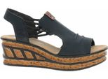 Sandali Donna Rieker 68175-14 Blau 39
