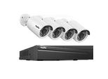 Sistema Di Sicurezza, Risoluzione Hd 5MP, Tecnologia Di Visione Notturna, 4T, 8CH 4Pcs 5MP