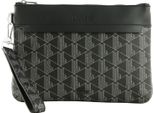 Lacoste Pochette The Blend Clutch Monogram Noir Gris Nero