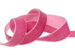 Nastro Di Velluto Rosa Scuro 20Mm 10M - Nastro Decorativo Di Alta Qualità Per Matrimoni Vintage, Decorazioni Da Tavola, Decorazioni Floreali