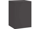 Vidaxl Supporto Per Piante 3 Pezzi Nero 24 X 24 X 75 Cm Acciaio
