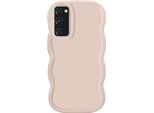 Avizar, Samsung Galaxy S20 Fe Custodia In Silicone Anti-Shock Serie Candy, Giallo-Grigio