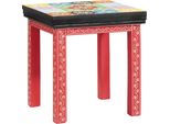 Vidaxl Tavolo Nido Marrone 38 X 38 X 41,5 Cm In Legno Massiccio Di Mango