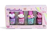 Martinelia | Set Di Smalti E Anelli Per Bambini - Colorati - 4X5 Ml - Set Di Smalti - Regalo Per Ragazze