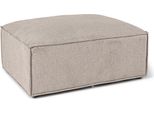 Pouf Contenitore Grigio Chiaro.