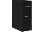 Vidaxl Set Di Mobili Da Bagno In Rovere Nero 22 X 44 X 61,5 Cm