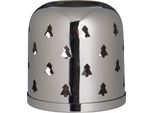 Portacandele In Argento Per Tea Light Con Alberi (10X10,3 Cm), Più Grande