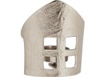 Portacandele In Argento Per Tea Light (9X5,5X10,5 Cm)