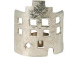 Portacandele In Argento Per Tea Light (10X5X11 Cm)
