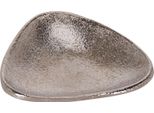 Ciotola In Alluminio Argentato, Design Triangolare (8X8X2 Cm)