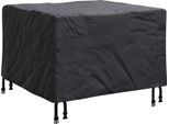 Syfax™ Copertura Per Mobili Tinta Unita Nero 82 X 82 X 50 Cm Tessuto