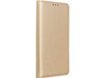 Custodia Per Cellulare Smart Case Con Chiusura Magnetica Compatibile Con Iphone 16E (Se 4 2025) Oro