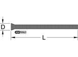 Ks Tools Molla Di Curvatura Esterna Per Tubi Di Rame 5/8" - 203.0005"