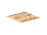 Piano Del Tavolo In Legno Massiccio Di Mango 15-16 Mm 80X80 Cm