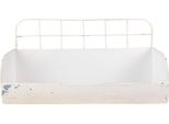 Clayre & Eef Mensola A Muro 38X14X20 Cm Ferro Beige