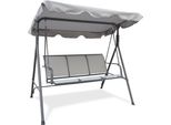 Fieldmann Fdzn 5204 Dondolo Da Giardino Elegante E Confortevole, Struttura: Metallo Verniciato A Polvere, Panca In Resistente Tessuto Sintetico, Dimensioni 170 X 110 X 153 Cm