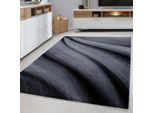 Tappeto Miami A Pelo Corto Rettangolare 80X150Cm Nero 6630