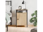 Vidaxl Comodino Rovere Sonoma 40X42X60 Cm Materiale A Base Di Legno