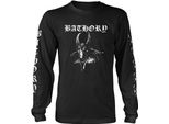 Bathory - Maglietta "Goat"" Da Uomo/Donna Unisex A Maniche Lunghe PH3317 (S) (Nero)"