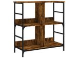 Libreria In Rovere Fumé 78,5X33X82 Cm Materiale In Legno