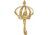 Clayre & Eef Gancio Da Parete Crown 17 Cm Metallo Color Oro