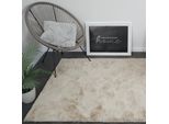 Consilio Concept Cloud Tappeto In Pelliccia 140X200 Beige Marrone Tappeto Supersoft 39 Mm Di Altezza Morbida Imitazione Pelliccia Di Coniglio