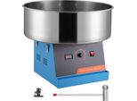 Macchina Per Zucchero Filato Elettrica - 1000 W - Macchina Per Zucchero Filato Commerciale Con Ciotola E Cucchiaio Di Zucchero In Acciaio Inox - Perfetta Per Le Feste Di Compleanno Dei Bambini E Le Celebrazioni In Famiglia - Blu