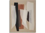 Murale Dipinto 80 X 100 X 2,8 Cm Tela Di Pino Multicolore,
