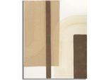 Murale Dipinto 80 X 100 X 2,8 Cm Tela Di Pino Multicolore: