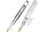 Guide Per Cassetti Vevor Con Guide A Estrazione Totale, 558 Mm, Guide Per Cassetti Bloccabili, Guide Telescopiche, 1 Coppia, Portata: 500 Lbs, Guide Di Montaggio Laterali