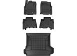 Tappetini Omac E Rivestimento Del Bagagliaio Per Toyota Land Cruiser J150 2009-2021 In Gomma