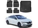 Set Di Tappetini E Rivestimenti Del Bagagliaio Omac Per Renault Talisman 2015-2025 Gomma 5X