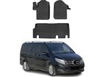 2014-2025 Mercedes Vito W447 Tappetini Tpe Nero 3 Pz