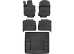 Set Di Tappetini E Fodere Per Il Bagagliaio Omac Per Mercedes Gle V167 2019-2025 In Gomma 5X