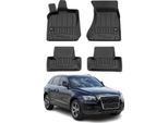 2008-2017 Audi Q5 Tappetini Tpe Nero 4 Pezzi