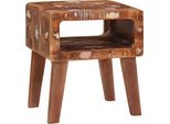 Vidaxl Tavolini Multicolore 40 X 32 X 46 Cm Legno Massiccio Di Recupero