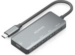 Aisens A109-0945, Cablato, Usb 3.2 Gen 1 (3.1 Gen 1) Tipo-C, 100 W, Grigio, 5 Gbit/S, Alluminio