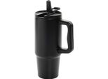 Xd Collection - Bicchiere "Embrace"", Acciaio Inossidabile Riciclato, 900 Ml XD1241 (Taglia Unica) (Nero)"