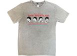The Beatles - Maglietta "Candlestick Park"" Per Uomo/Donna Unisex, Lavaggio A Pietra RO14481 (Xxl) (Grigio)"